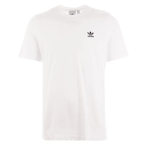 adidas originals mad trefoil t-shirt herren weiß|adidas Trefoil Essentials T.